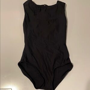 Black Yumiko Leotard